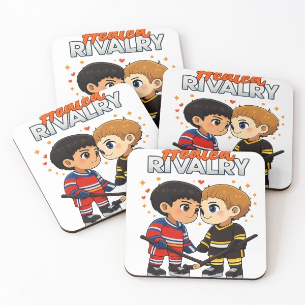 Item preview, Heated Rivalry Kawaii Hockey Art designed and sold by AntonioJ8.
