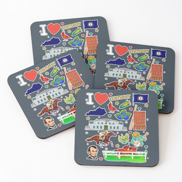 Item preview, Kentucky Pride, Ultimate State Symbols & Landmarks Sticker Pack designed and sold by mashmosh.
