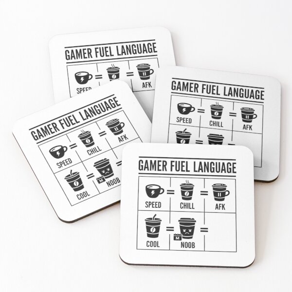 Item preview, Gamer Fuel Language Coffee Guide designed and sold by MJO80.
