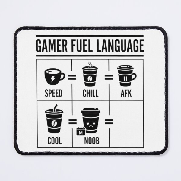 Item preview, Gamer Fuel Language Coffee Guide designed and sold by MJO80.