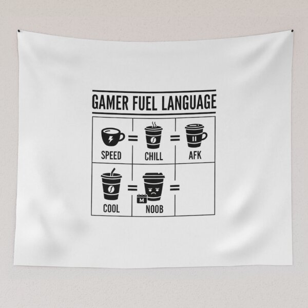 Item preview, Gamer Fuel Language Coffee Guide designed and sold by MJO80.