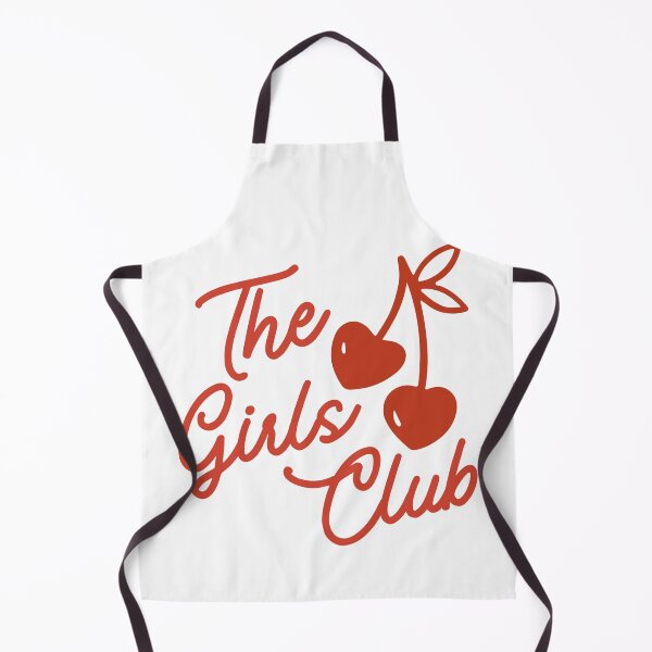 Item preview, The Girls Club | Cute Script Logo with Hearts designed and sold by ATLAS TEES.