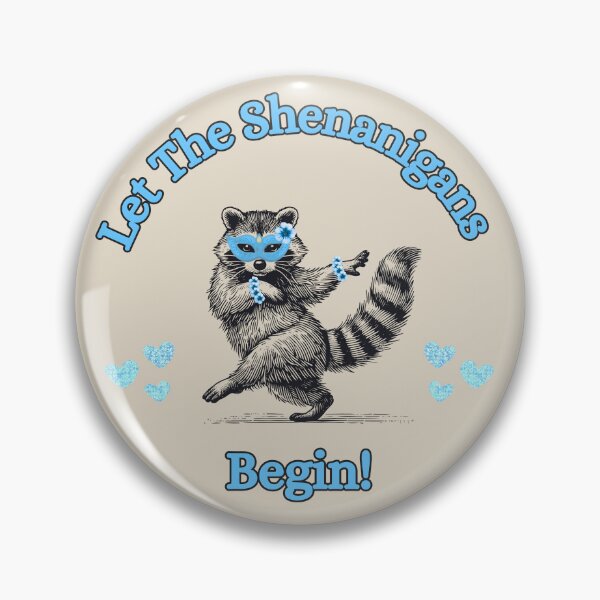 Item preview, Let The Shenanigans Begin!, Blue mask designed and sold by Nightshade Pixie Creations.