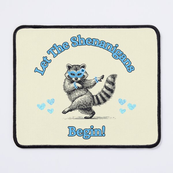 Item preview, Let The Shenanigans Begin!, Blue mask designed and sold by Nightshade Pixie Creations.