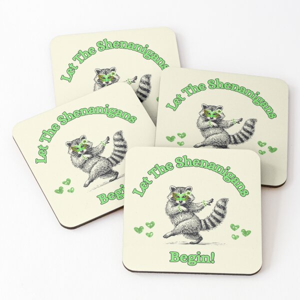 Item preview, Let The Shenanigans Begin!, Green Mask designed and sold by Nightshade Pixie Creations.