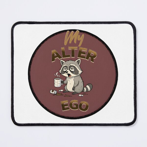 Item preview, My Alter Ego – Tired Raccoon T-Shirt designed and sold by LoganDzign.
