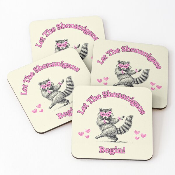 Item preview, Let The Shenanigans Begin!, Pink Mask designed and sold by Nightshade Pixie Creations.