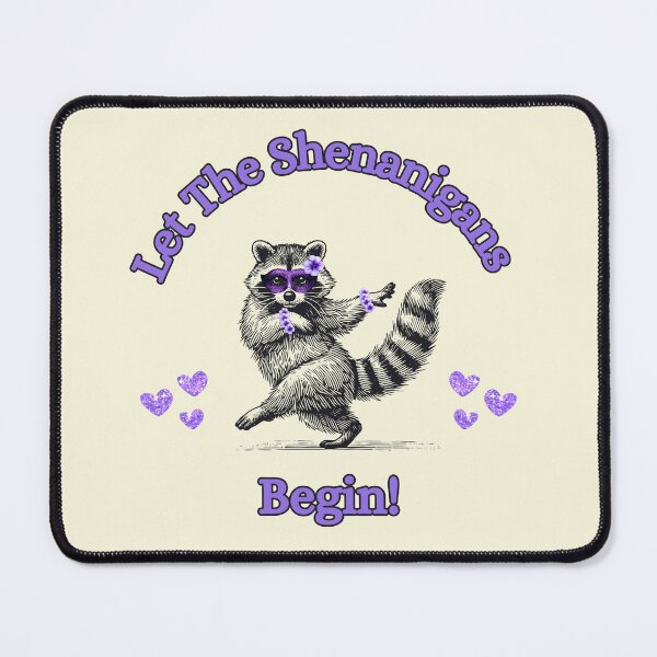 Item preview, Let The Shenanigans Begin!, Purple Mask designed and sold by Nightshade Pixie Creations.