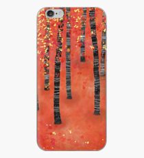 Birches - Autumn Woodland Abstract Landscape iPhone Case