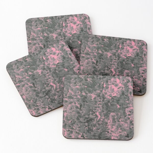 Item preview, Pink and black splotches  designed and sold by quietrose.