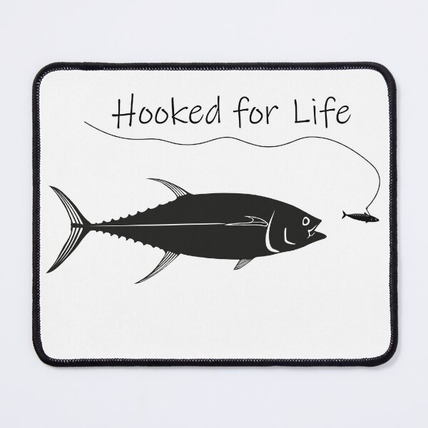 Item preview, Hooked for life Yellowfin Tuna designed and sold by Notorious CodFather Designer Studio.