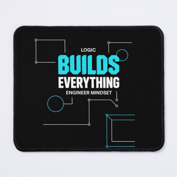 Item preview, Logic Builds Everything – Minimal Engineer Quote designed and sold by oblexwear.