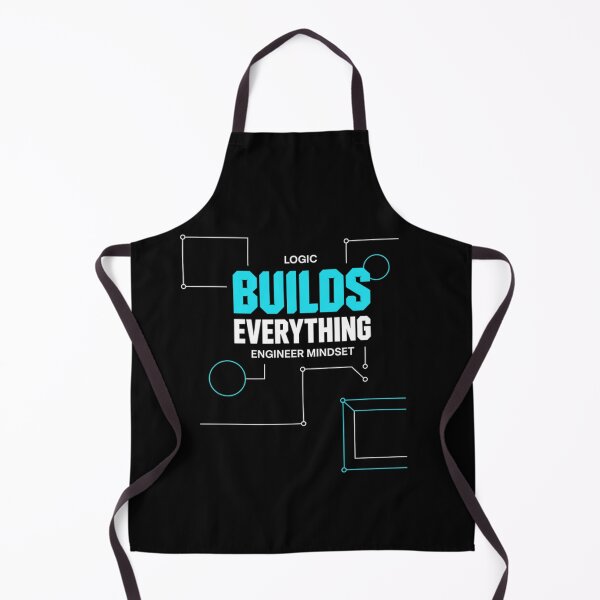 Item preview, Logic Builds Everything – Minimal Engineer Quote designed and sold by oblexwear.