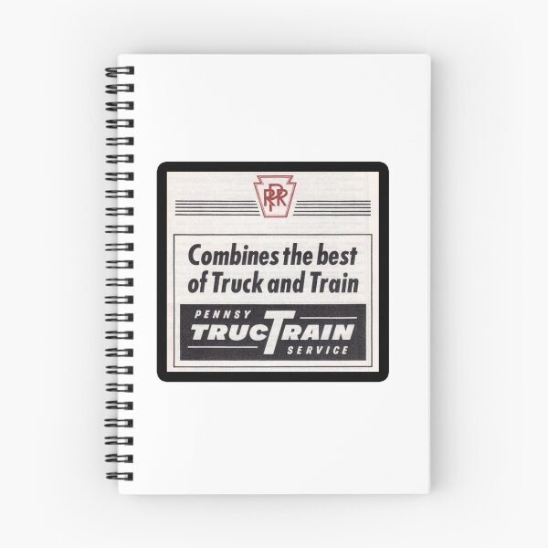 Item preview, Vintage Pennsylvania Railroad - TrucTrain - Combines The Best Of Truck and Train designed and sold by QuayTradingCo.
