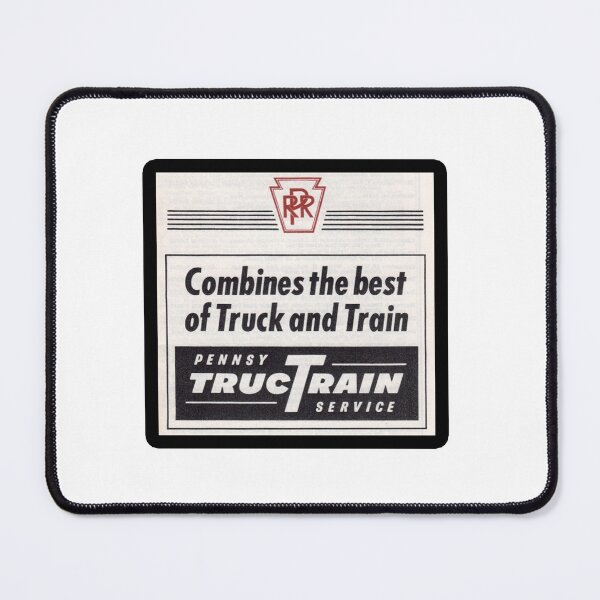 Item preview, Vintage Pennsylvania Railroad - TrucTrain - Combines The Best Of Truck and Train designed and sold by QuayTradingCo.