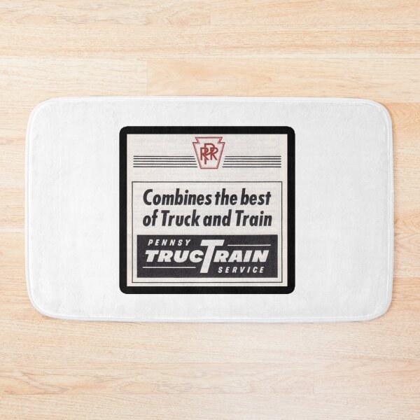 Item preview, Vintage Pennsylvania Railroad - TrucTrain - Combines The Best Of Truck and Train designed and sold by QuayTradingCo.