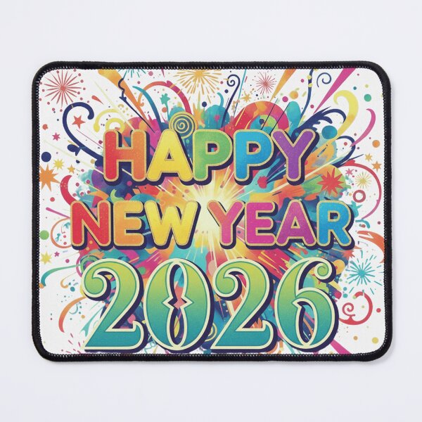 Item preview, Retro Cosmic Pop: Happy New Year 2026 Fireworks t-shirt designed and sold by Kikaytv.com.