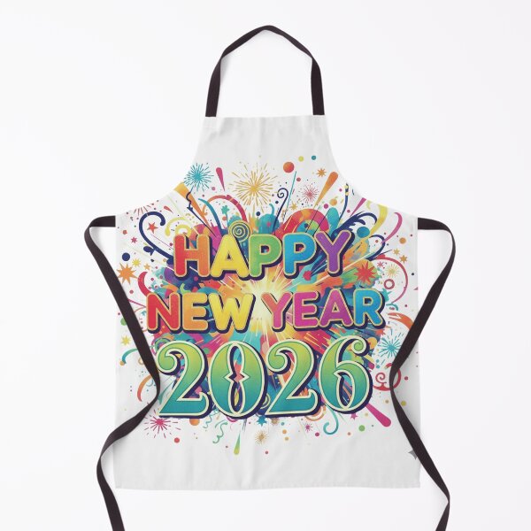 Item preview, Retro Cosmic Pop: Happy New Year 2026 Fireworks t-shirt designed and sold by Kikaytv.com.