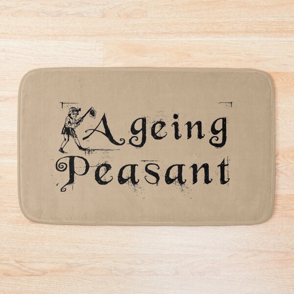 Item preview, Ageing Peasant Dad Joke Medieval Woodcut Olde Writing designed and sold by Maljonic.