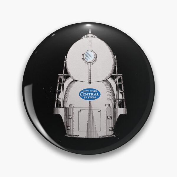Item preview, Vintage New York Central System - Dryfuss Hudson Streamlined Locomotive designed and sold by QuayTradingCo.
