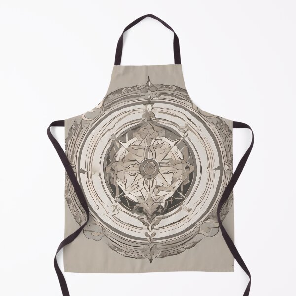 Item preview, Modern Heritage Ivory Compass Medallion designed and sold by Solara Meridian Studio.