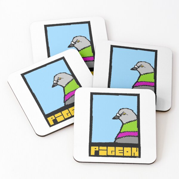 Item preview, Pigeon – Bold Pop Art - Bird art Illustration by GW-ART designed and sold by GWARTGB.