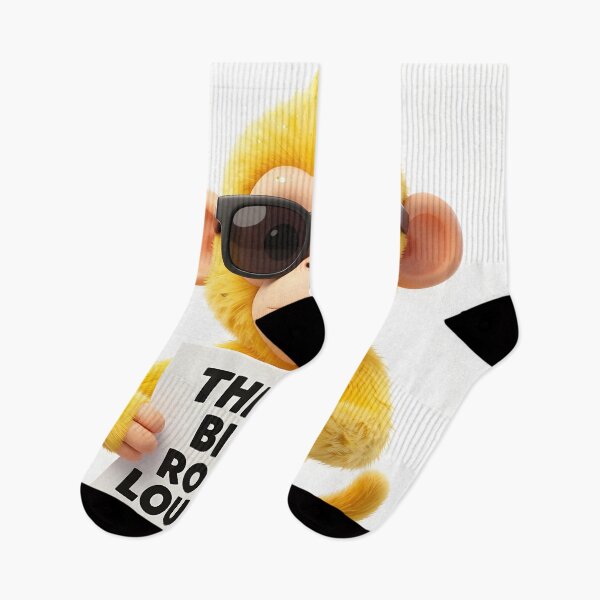 Item preview, “Think Big, Roar Louder” – 3D Pop Art Yellow Monkey Portrait with Gold Accents designed and sold by MagicalArch.