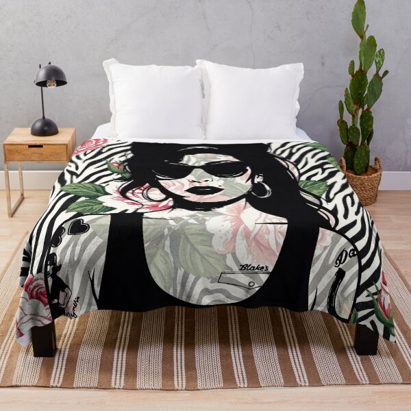 Item preview, Amy Retro Floral & Zebra Pop Art designed and sold by Hen-C-Art.