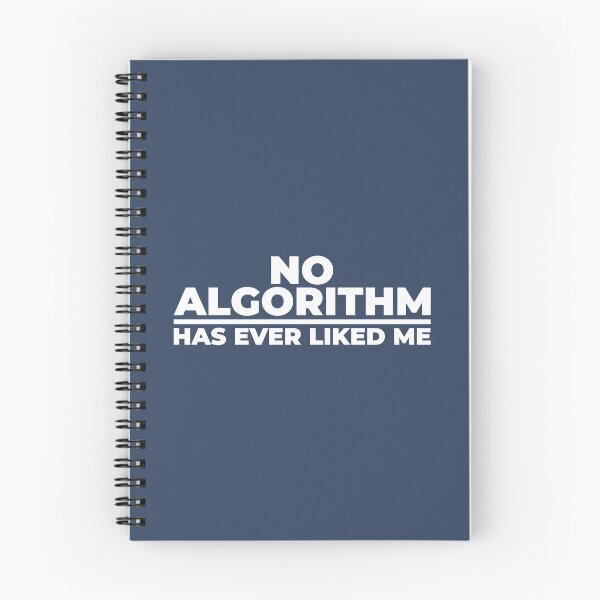 Item preview,  NO ALGORITHM HAS EVER LIKED ME II. designed and sold by Finvara.