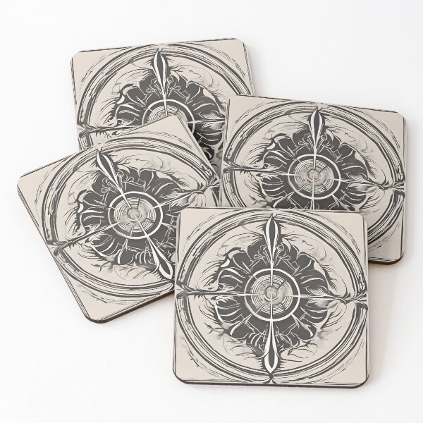 Item preview, Modern Heritage Compass Mandala designed and sold by Solara Meridian Studio.