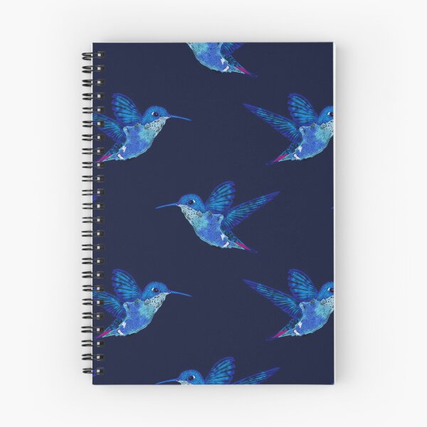 Item preview, Hummingbird in Flight-Navy designed and sold by deblevart.
