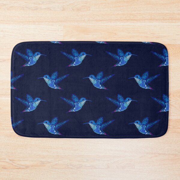 Item preview, Hummingbird in Flight-Navy designed and sold by deblevart.