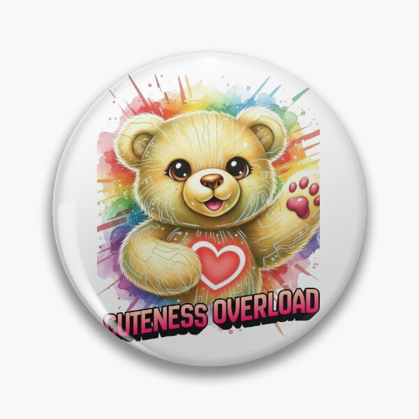 Item preview, Watercolor Cyber Bear  T- shirts, stickers  designed and sold by Kikaytv.com.
