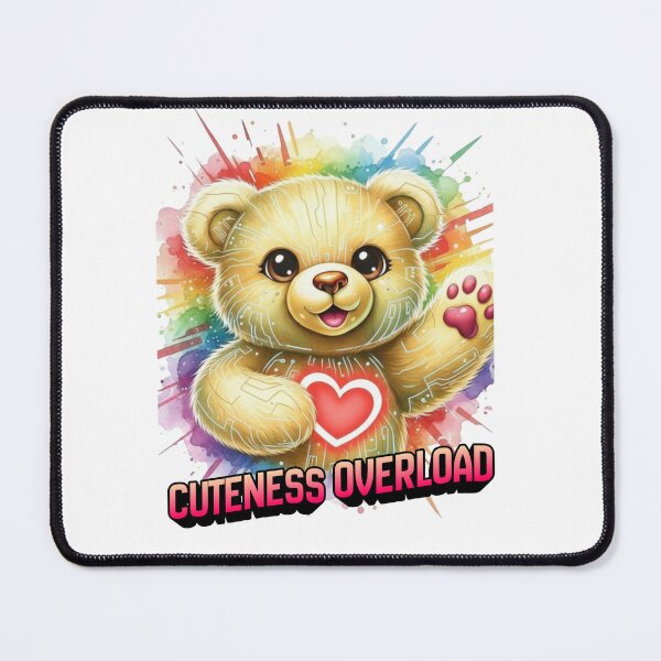 Item preview, Watercolor Cyber Bear  T- shirts, stickers  designed and sold by Kikaytv.com.