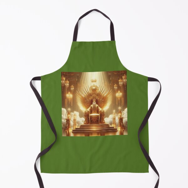 Item preview,  Supreme Judge | Majestic Golden Throne 3D Biblical Illustration, designed and sold by PaintMeWorld.