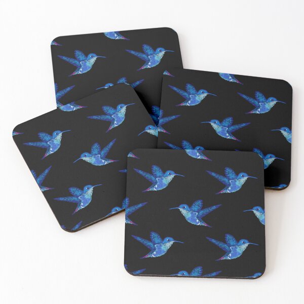 Item preview, Hummingbird in Flight-Black designed and sold by deblevart.