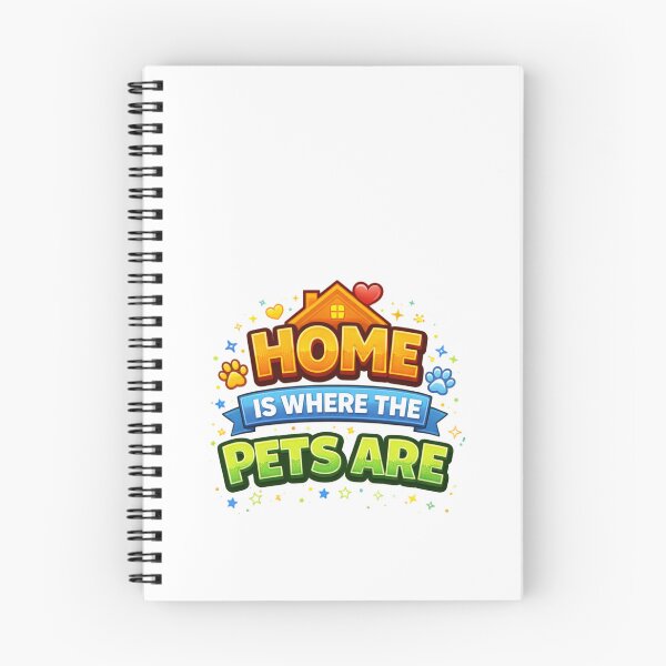 Item preview, Home Is Where the Pets Are – Cute Pet Lover Quote Design designed and sold by StyleLap.