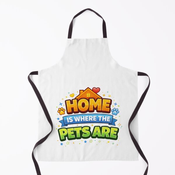 Item preview, Home Is Where the Pets Are – Cute Pet Lover Quote Design designed and sold by StyleLap.
