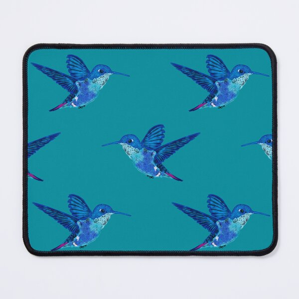 Item preview, Hummingbird in Flight-Teal designed and sold by deblevart.