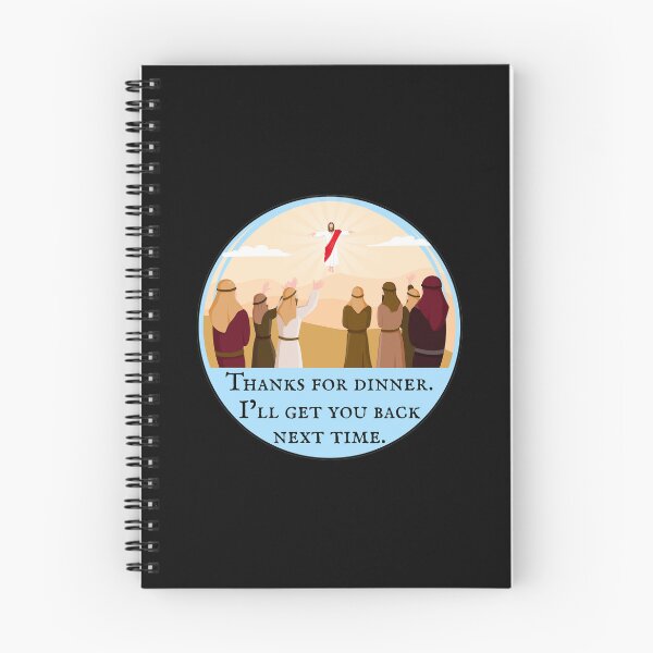 Item preview, Funny Jesus - Thanks for Dinner - Last Supper - Easter - Second Coming designed and sold by EvergreenRevolt.