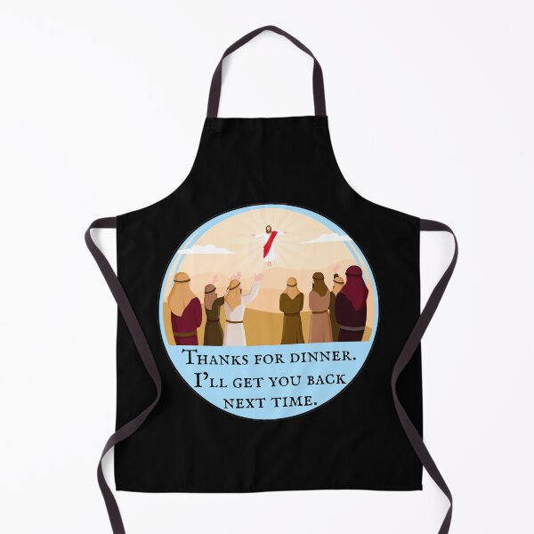 Item preview, Funny Jesus - Thanks for Dinner - Last Supper - Easter - Second Coming designed and sold by EvergreenRevolt.