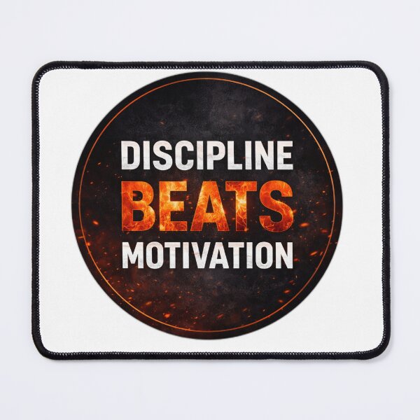 Item preview,  When motivation fades, discipline shows up. No apologies. No shortcuts. Just daily execution. designed and sold by AD-NOVA!!!.
