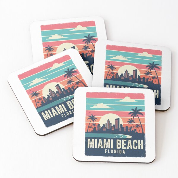 Item preview, Miami Beach, Florida designed and sold by JonysCreativeDesigns.