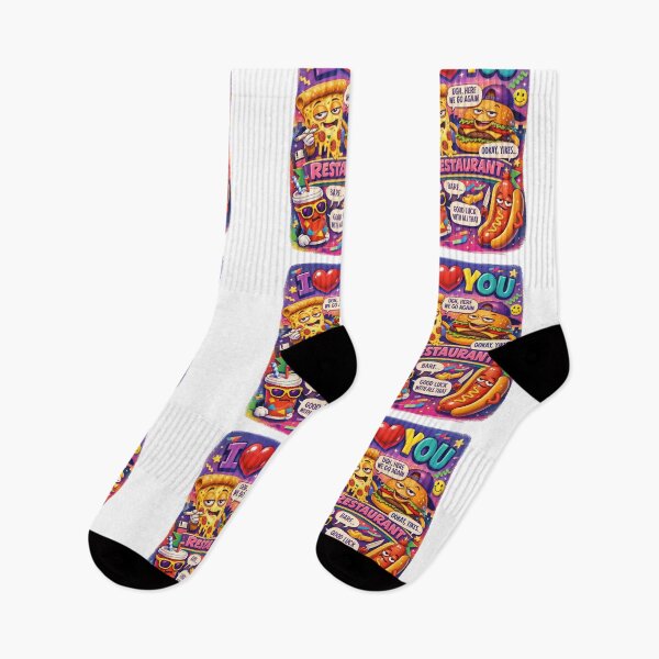 Item preview, I Love You Restaurant – Talking Pizza, Burger, Hot Dog and Cola designed and sold by GlobalBoom.