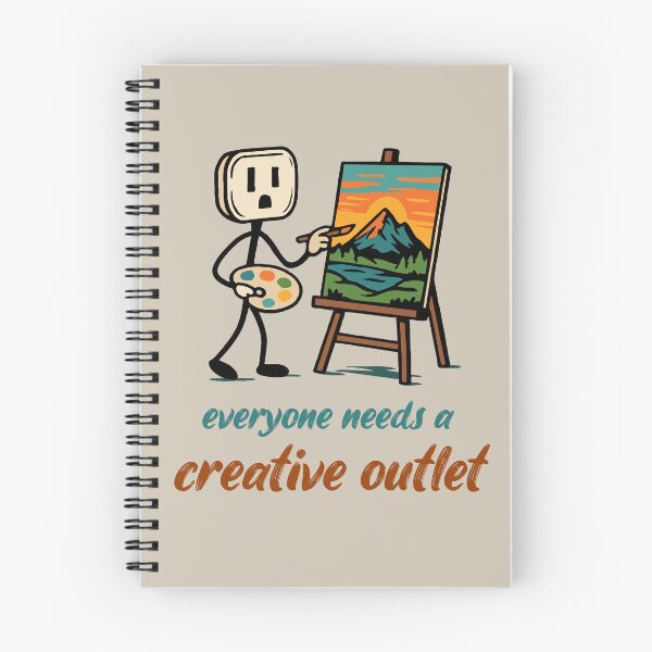 Item preview, Everyone Needs A Creative Outlet designed and sold by Josh Meyer Designs.