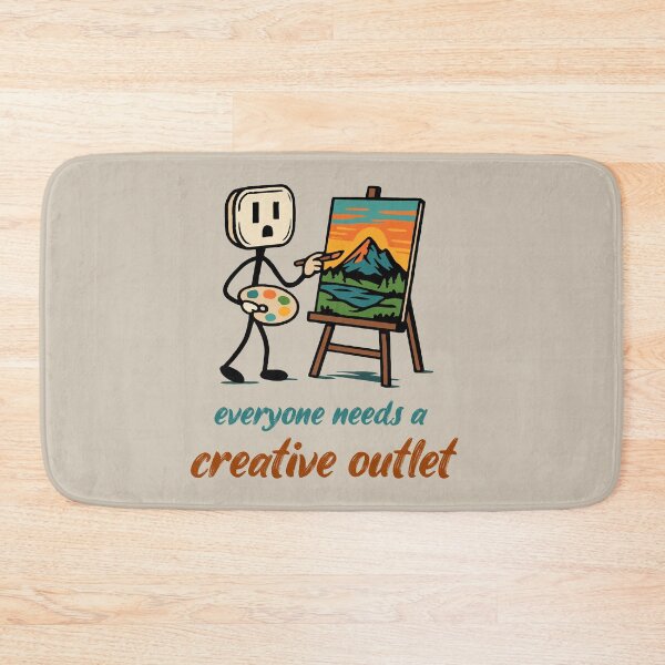 Item preview, Everyone Needs A Creative Outlet designed and sold by Josh Meyer Designs.