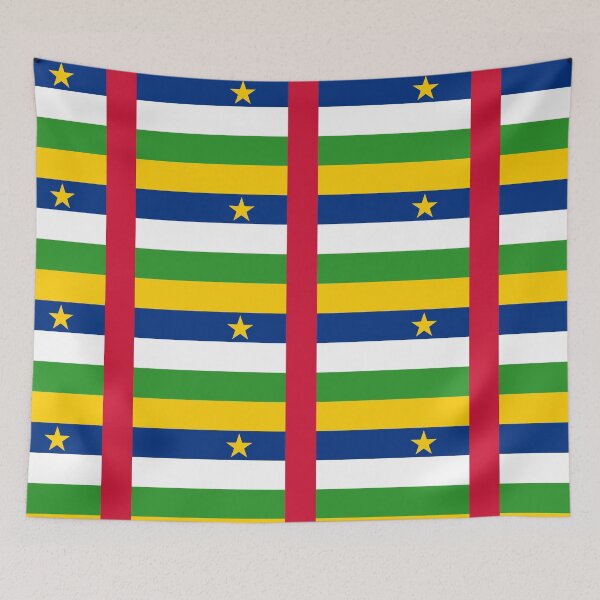 Item preview, The Central African Republic Flag designed and sold by AlaskaExtreme.