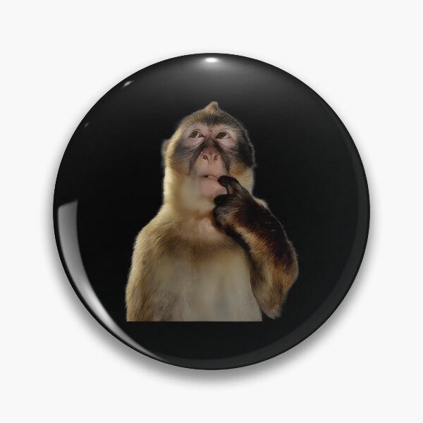 Item preview, Thinking Monkey Meme designed and sold by CameronTheBro.