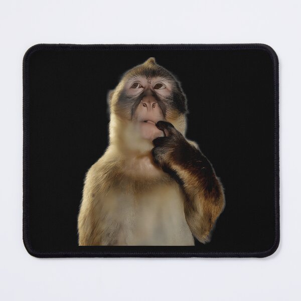 Item preview, Thinking Monkey Meme designed and sold by CameronTheBro.
