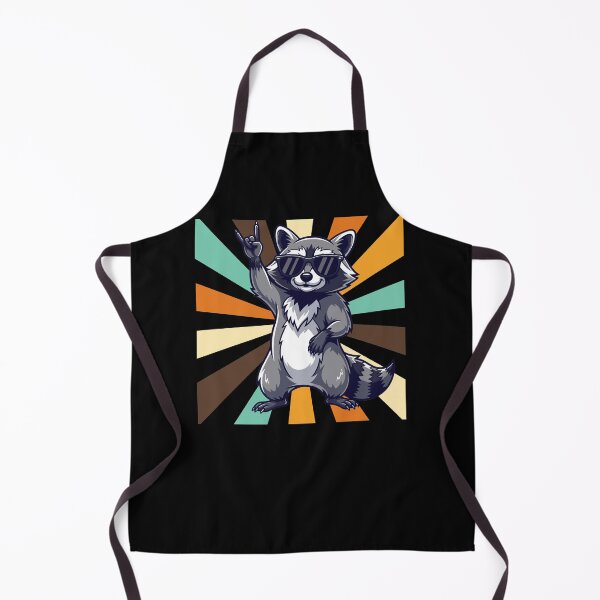 Item preview, Trashed Panda Drunk Raccoon Illustration designed and sold by StaticMood.